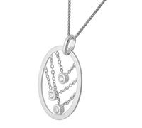 Orphelia Jewelry Damen-Anhänger mit Kette 925 Sterling Silber Gr. 42-45 cm ZH-4360