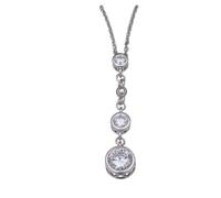 Orphelia Jewelry Damen-Anhänger mit Kette 925 Sterling Silber Gr. 42-45 cm ZH-4496