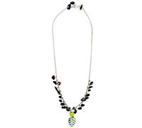 Orphelia Jewelry Damen-Halskette mit Anhänger 925 Sterling Silber natürlichen Elementen 42cm ZK-2587