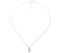 Orphelia 'Joline' Damen-Kette mit Anhänger aus 925er Sterlingsilber, Silber/Rosé, ZH-7118 Einheitsgröße