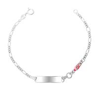 Orphelia Kinder-Armband 925 Silber rhodiniert 17 cm-ZA-7136
