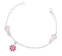 Orphelia Kinder-Armband 925 Silber rhodiniert 17 cm-ZA-7139