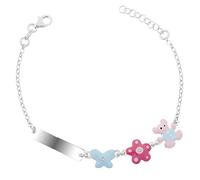 Orphelia Kinder-Armband 925 Silber rhodiniert 17 cm-ZA-7148