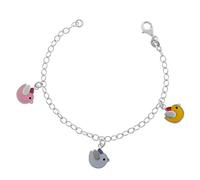 Orphelia Kinder und Jugendliche Armband 925 Sterling rhodiniert 18 cm Silber ZA-1809