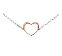 Orphelia 'Mada' Damenarmband aus 925 Sterling Silber - Silber/Rosé ZA-7389 Einheitsgröße