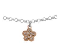 Orphelia 'Nixie' Damen-Armband aus 925er Sterlingsilber - Silber/Rosé ZA-7377 Einheitsgröße