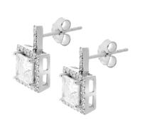Orphelia Ohrstecker für Damen, 925 Sterlingsilber, Silber ZO-6046 Einheitsgröße