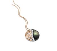 Orphelia 'Unari' Damen-Kette mit Anhänger aus 925er Sterlingsilber, Silber/Rosé, ZH-7112 Einheitsgröße