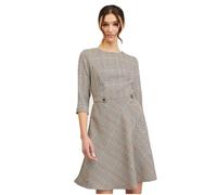 ORSAY Braunes Kariertes Kleid Sommerkleider | Leichte und luftige Looks | Trendige Sommermode | Stylische Damenkleidung | Moderne Kleider | Sommer-Trends | Vielseitige Kleiderkollektion S