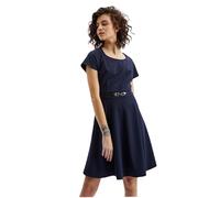 ORSAY Dunkelblaues Damenkleid mit Gürtel Sommerkleider | Leichte und luftige Looks | Trendige Sommermode | Stylische Damenkleidung | Moderne Kleider | Sommer-Trends | Vielseitige Kleiderkollektion 36