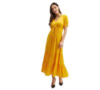 ORSAY Gelbes Damenkleid Sommerkleider | Leichte und luftige Looks | Trendige Sommermode | Stylische Damenkleidung | Moderne Kleider | Sommer-Trends | Vielseitige Kleiderkollektion 38