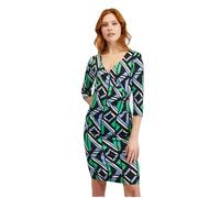 ORSAY Grün und schwarz gemustertes Etuikleid für Damen Sommerkleider | Leichte und luftige Looks | Trendige Sommermode | Stylische Damenkleidung | Moderne Kleider | Sommer-Trends | Vielseitige