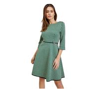 ORSAY Grünes gemustertes Damenkleid Sommerkleider | Leichte und luftige Looks | Trendige Sommermode | Stylische Damenkleidung | Moderne Kleider | Sommer-Trends | Vielseitige Kleiderkollektion 38
