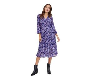 ORSAY Lila Damen Blumenkleid Sommerkleider | Leichte und luftige Looks | Trendige Sommermode | Stylische Damenkleidung | Moderne Kleider | Sommer-Trends | Vielseitige Kleiderkollektion M