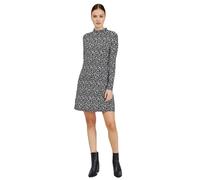 ORSAY Schwarzes gemustertes Damenkleid Sommerkleider | Leichte und luftige Looks | Trendige Sommermode | Stylische Damenkleidung | Moderne Kleider | Sommer-Trends | Vielseitige Kleiderkollektion S