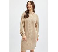 orsay Strickkleid in Beige - Größe L | Damen Kleider