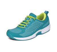 Orthofeet Damen Orthopädischer Coral Sneaker - Türkis, Größe 36.5 Weit