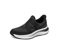 Orthofeet Damen Orthopädischer Naya Hands-Free Sneaker- Schwarz, Größe 42