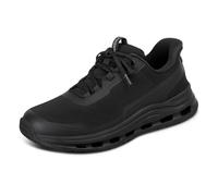 Orthofeet Herren Orthopädische Journey Hands-Free Slip-on Sneaker, Komplett schwarz, Größe 44