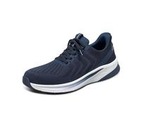 Orthofeet Tilos Orthopädische Herren Slip-On Sneaker | Hands-Free Wasserabweisende Dehnbare Walkingschuhe Mit Weicher Polsterung, Fußgewölbestütze Und Breiter Zehenbox