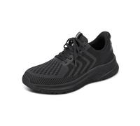 Orthofeet Tilos Orthopädische Herren Slip-On Sneaker | Hands-Free Wasserabweisende Dehnbare Walkingschuhe Mit Weicher Polsterung, Fußgewölbestütze Und Breiter Zehenbox