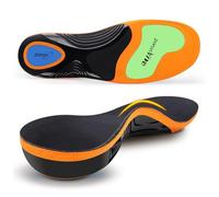 Orthopädische Einlegesohlen für Herren & Damen, Plantar Fasciitis Fußgewölbestütze Einlagen Schuhe für Fersensporn, Plattfuß, Fußschmerz, Komfort Memory Foam Schuheinlagens