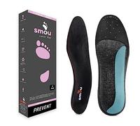 Orthopädische Einlegesohlen SMOU Cavus - Hohlfuß Einlagen bei hohem Fußgewölbe und Supination - Dämpfende Schuheinlagen zur Stabilisierung der Fußhaltung - Für Damen und Herren