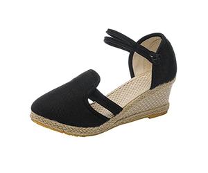 Orthopädische Sandalen Damen Peeptoe Elegante Wandersandalen Sommer Vintage Elegant Keilabsatz Flip Flops Damensandalen Zehentrenner Elegante Frauen Sandalen Damen Mit Absatz High Heel Outdoor