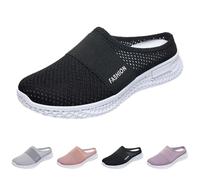 Orthopädische Sandalen Damen Sommer mit Weiches Fußbett Clogs Slip On Pantoffeln Sommer Outdoor Atmungsaktiv Bequeme Gartenschuhe rutschfest Schlupfschuhe Sabots