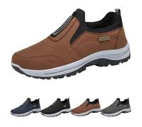 OrthopäDische Schuhe Herren Extra Breite Schuhe Slip On Walkingschuhe Mit FußGewöLbestüTze,Leichte Outdoorschuhe Leicht Wanderschuhe Laufschuhe Mit Arch Support Schlupfschuhe Sportschuhe