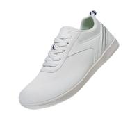 orthopädische Schuhe Herren Herren Sneakers Anti-Rutsch Turnschuhe Mesh Joggingschuhe Fashion Slip on Schlupfschuhe Komfortable Sportschuhe Walkingschuhe Traillaufschuhe schnürschuhe Weiß 39