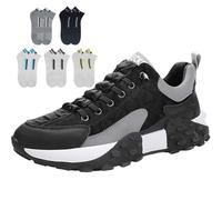 Orthopädischer Komfort-Sneaker für Herren, orthopädische Slip-On-Schuhe, lindert Fußschmerzen, perfekte Wanderschuhe, coffee, 42 2/3 EU