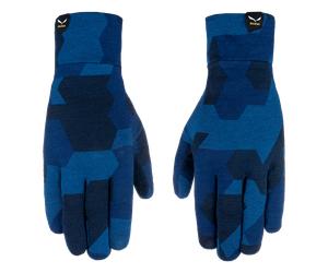 Ortles Liner Wollhandschuhe - Salewa 5280-dark olive M Glove