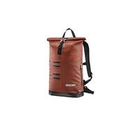 ortlieb commuter daypack city 21l rucksack rooibos rot