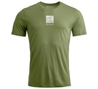Ortovox - 120 Cool Tec Abstract T-Shirt - Merinoshirt, Gr. XXL, wild herbs (WildHerbs)