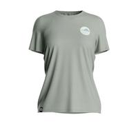 Ortovox - Women's 120 Cool Tec Choose Mountain T-Shirt - Merinoshirt, Gr. M, grün (GreenSage)