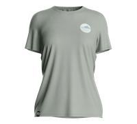Ortovox - Women's 120 Cool Tec Choose Mountain T-Shirt - Merinoshirt, Gr. S, grün (GreenSage)