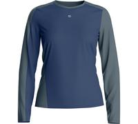 Ortovox 120 Cool Tec Fast Upward Damen Longsleeves Merino blau Größe S Bergsteigen Merinowolle | Lyocell (Tencel™)