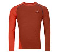 Ortovox Herren 120 Cool Tec Fast Upward Langarmshirt (Orange, Gr.: XXL)