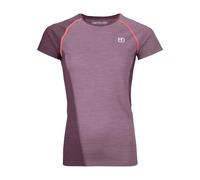 ORTOVOX 120 COOL TEC Fast Upward T-Shirt W - Schnell trocknendes, leichtes und strapazierfähiges Merino-Shirt mit Kühleffekt - VIOLETT - Damen - XS