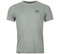 Ortovox Herren 120 Cool Tec Mtn Stripe T-Shirt green sage, M