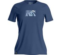 ORTOVOX - 120 Cool Tec MTN Sun T-Shirt Damen blue nunatak