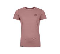 T-Shirt Ortovox 120 COOL TEC MTN STRIPE TS W (dusk rose) Damen M