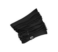 ORTOVOX 120 TEC LOGO NECKWARMER - Leichter, kaum auftragender Schlauchschal mit technischem Wollmix für Sommer-Touren - schwarz - unisex