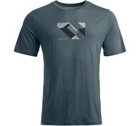 Ortovox Herren 140 Cool Landscape T-Shirt (Größe S, tuerkis)