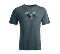 Ortovox Herren 140 Cool Landscape T-Shirt (Größe S, tuerkis)