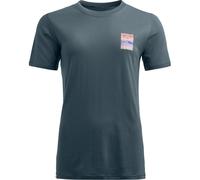 ORTOVOX - 140 Cool Mountain Gradient T-Shirt Damen dark arctic grey