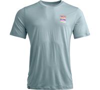 Ortovox - 140 Cool Mountain Gradient T-Shirt - Merinoshirt, Gr. S, grau (GlacierGrey)