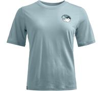 140 Cool Round Landscape T-Shirt Damen-Glacier Grey-M