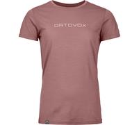 Ortovox - Women's 150 Cool Brand T-Shirt - Merinoshirt, Gr. XS, braun (DuskRose)